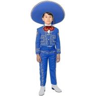 Calla Collection USA Little Boys Royal Blue Embroidered Mariachi Pants Jacket Hat Set 1-8